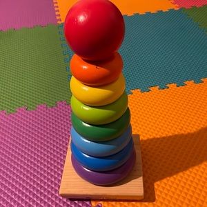 Toys - Melissa & Doug Jumbo Wooden Stacker